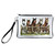 Horses Wristlet with Detachable Handle HORSES AT THE FENCE