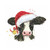 Christmas Cow Bell Paper Napkins BEVERAGE