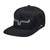 Kimes Ranch Hard Pressed Flex-Fit Tech Hat BLACK CAMO SIDE