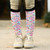 Dreamers & Schemers Boot Socks DECK PALMS