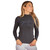 Pénélope Maddie Seamless LS Polo ANTHRACITE FRONT