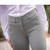 Pénélope Majestic Breeches SAGE GREEN FRONT DETAIL