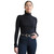 70 Degrees Rib Mock Neck Shirt BLACK