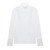 Hannah Childs Farrah Lace Turtleneck Training Top WHITE FRONT