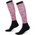 Kerrits Dual Zone Boot Socks BLUSH LUCKY CASCADE