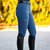 Criniere Juliette High Compression Breeches SLATE BLUE SIDE