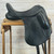 Used Custom Saddlery Wolfgang Omni Monoflap Dressage Saddle right side