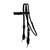 Professional's Choice Infinity Braided Brow Headstall BLACK