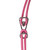 Professional's Choice Easy-On Pony Rope Halter PINK HOOK