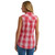 Wrangler Plaid Sleeveless Snap Shirt PICNIC RED BACK