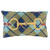 Peking Handicraft Horse Bit Plaid Hook Pillow