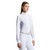 Cavalleria Toscana American Perforated LS Show Shirt WHITE FRONT