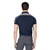Maximilian Equestrian Court Polo Shirt NAVY/GREY BACK