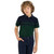 Boys Maximilian YR Glee Polo Shirt GREEN/NAVY FRONT