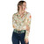 Dapplebay Breezy Button Up Top VINTAGE FLORAL FRONT