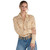 Dapplebay Breezy Button Up Top SPRING PLAID FRONT