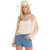 Rock & Roll Denim Open Weave Sweater FRONT