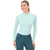 RJ Classics Jemma Mock Neck LS Shirt MIST FRONT