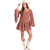 Rock & Roll Denim Flare Sleeve Dress FRONT