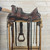Used Circle Y Julie Goodnight Cascade Endurance Saddle left side rigging
