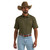 Men's Wrangler Performance Polo | Olive FRONT