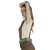 Dapplebay Grace 1/4 Zip LS Riding Top BROWN SIDE