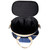Huntley Deluxe Grooming Bag NAVY INTERIOR