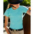 TKEQ Mini Kennedy Seamless SS Shirt GEM FRONT CLOSEUP