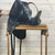 Used Custom Saddlery Wolfgang Dressage Saddle left flap