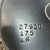 Used Custom Saddlery Wolfgang Dressage Saddle serial stamp