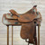 Used Broken Horn Western Equitation Saddle right side