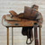 Used Broken Horn Western Equitation Saddle right side rigging