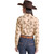 Rock & Roll Denim Tek Cowboy Print LS Shirt BACK
