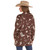 Rock & Roll Denim Western Fringe Cardigan BACK