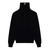 Hannah Childs Quinn 1/2 Zip Sweater BLACK FRONT COLLAR UP