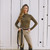 Solid Citizen Mel Mock Neck Long Sleeve Top FORCE FRONT