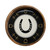 Huntley Equestrian Horseshoe Round Small Serving Tray