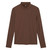 Hannah Childs Farrah Star Turtleneck Top CAPPUCCINO FRONT