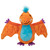 Percy the Pterodactyl dog toy Front
