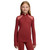LeMieux Young Rider Mia Mesh LS Base Layer RUSSET FRONT