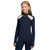 LeMieux Young Rider Mia Mesh LS Base Layer NAVY FRONT