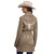 Stetson Western Shawl Cardigan Sweater BACK