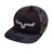 Kimes Ranch Jacinto Hydro FlexFit Cap BLACK CAMO SIDE