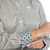 Cinch Tencel Blue/Brown Stripe LS Shirt CUFF