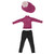 LeMieux Toy Rider Outfit BLACKBERRY