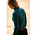 Euphoric Equestrian Otto Turtleneck DARK EMERALD BACK