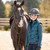 Kids Kerrits Pony Parade Reversible Vest NIGHTFALL PRINT LIFESTYLE
