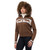 Kerrits Reflections Horse Full Zip Sweater ACORN FRONT
