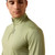 Men's Ariat 1/4 Zip LunaVeil LS Baselayer OIL GREEN ZIPPER