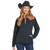 Panhandle Two Tone Western Puffer Jacket FRONT